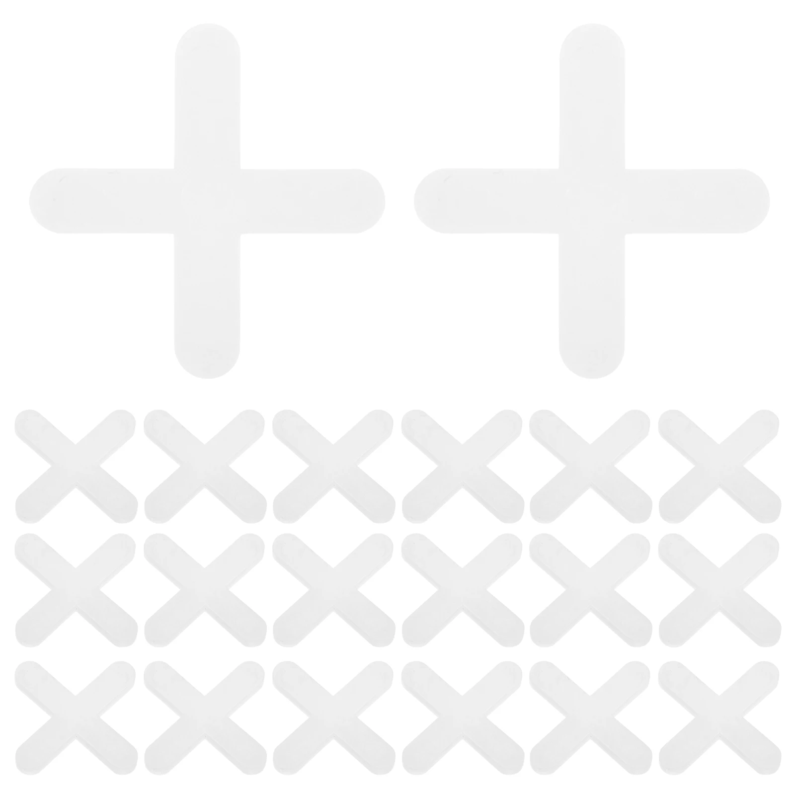 

1000pcs Tile Cross Leveler 4mm Plastic Spacers Clips Reusable Tile Floor Spacers Leveling System Construction Tools