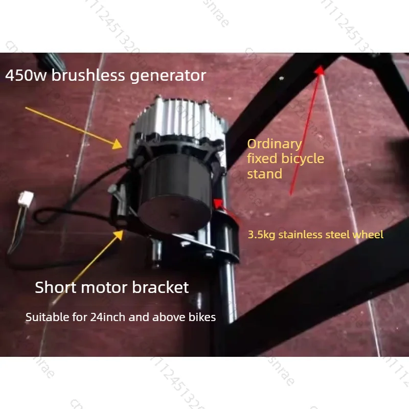 Bicycle Fitness Generator Pedal Generator Training Table Cycling Table Charging Battery Exercise Hand Crank Power Generation