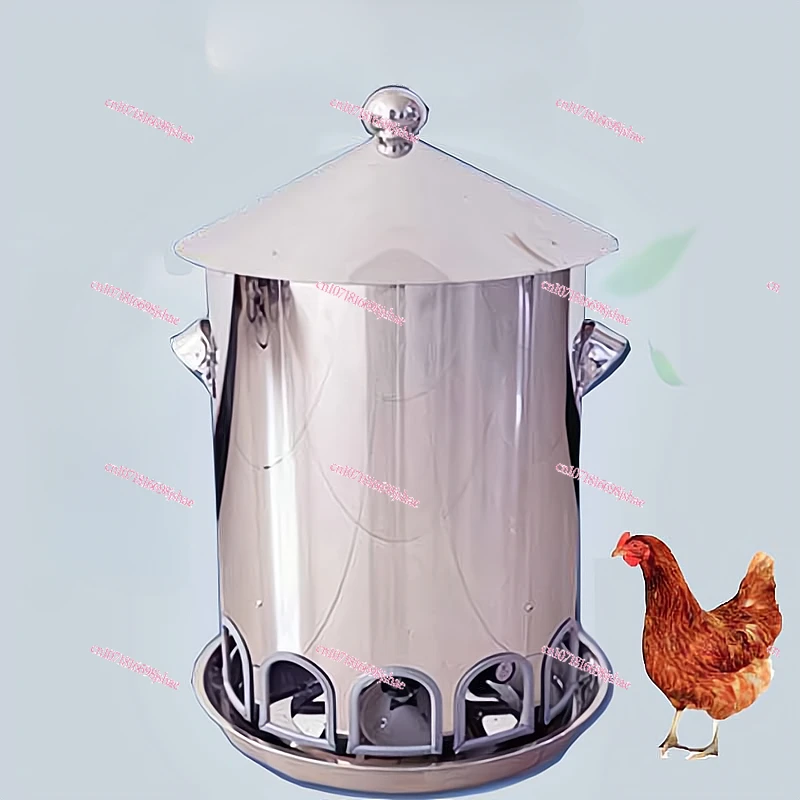 Chicken Automatic Feeding Chicken Poultry Feeder Machine Stainless Steel Feeder Pigeon Timing