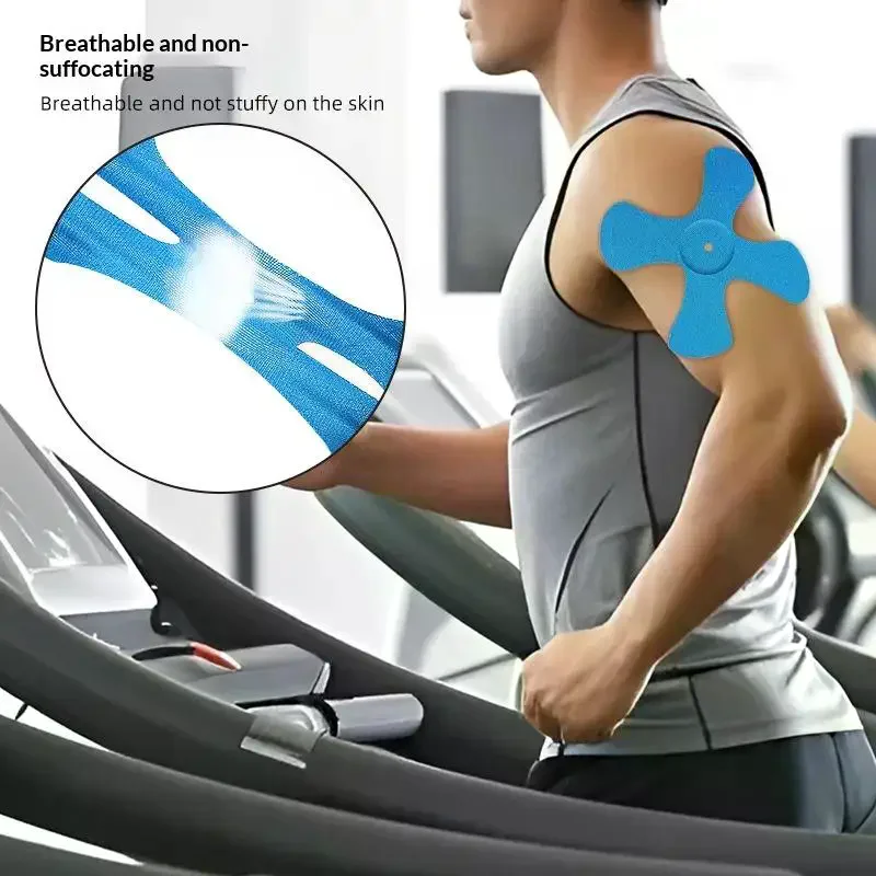 

10Pcs Waterproof Adhesive Patches Sensor Patch Glucose Meter Sensor Fixing Sticker Long Lasting Blood Glucose Monitoring