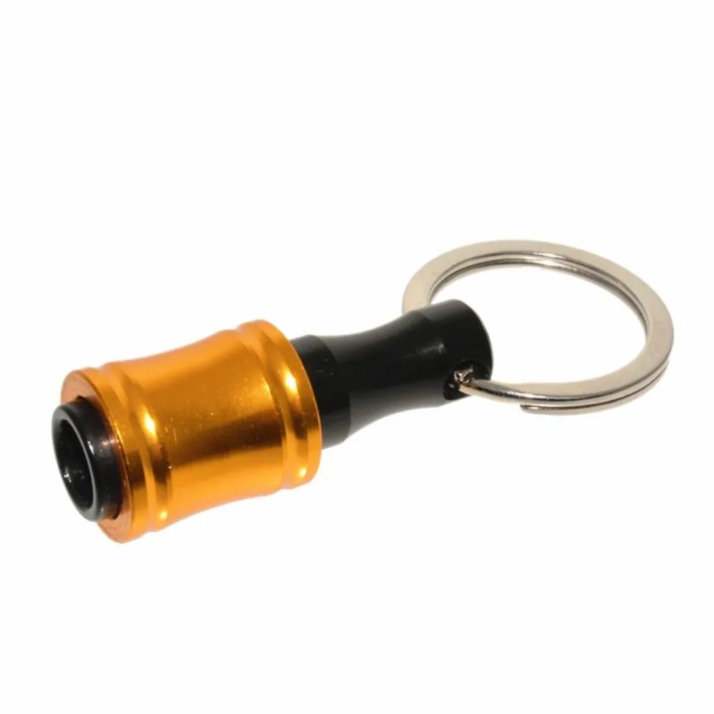 6pcs 6pcs Key Chain Adapter Drill Bit Hexagonal Shank Portable Screwdriver Head Holder Quick Change Extension Rod Light-weight