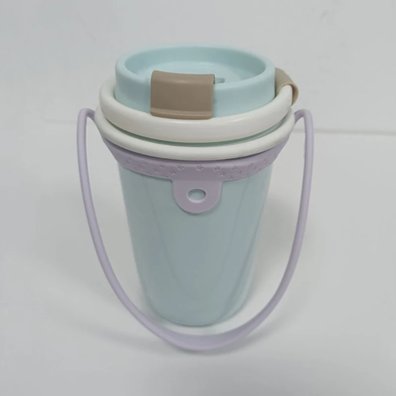 Silicone Water Bottle Handle Portable Leakproof Cup Rope Part Silicone Texture New Dropship