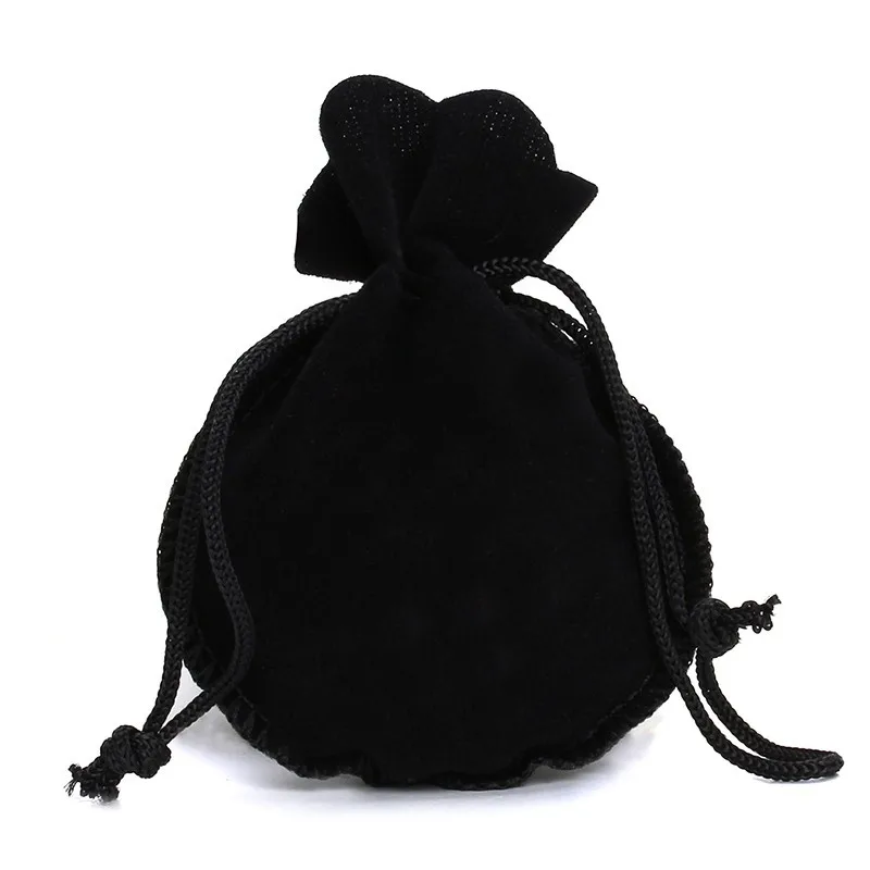 10pcs Calabash Drawstring Bags Velvet Pouch For Jewelry Making Sachet Gift Wedding Party Packages Bead Container Storage