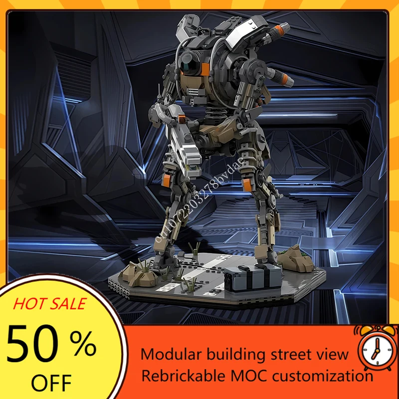 

2329PCS MOC Game Titanfall 2 BT-7274 Vanguard Class Titan Robot Model FS-1041 Custom Puzzles NORTHSTAR Toys Gift