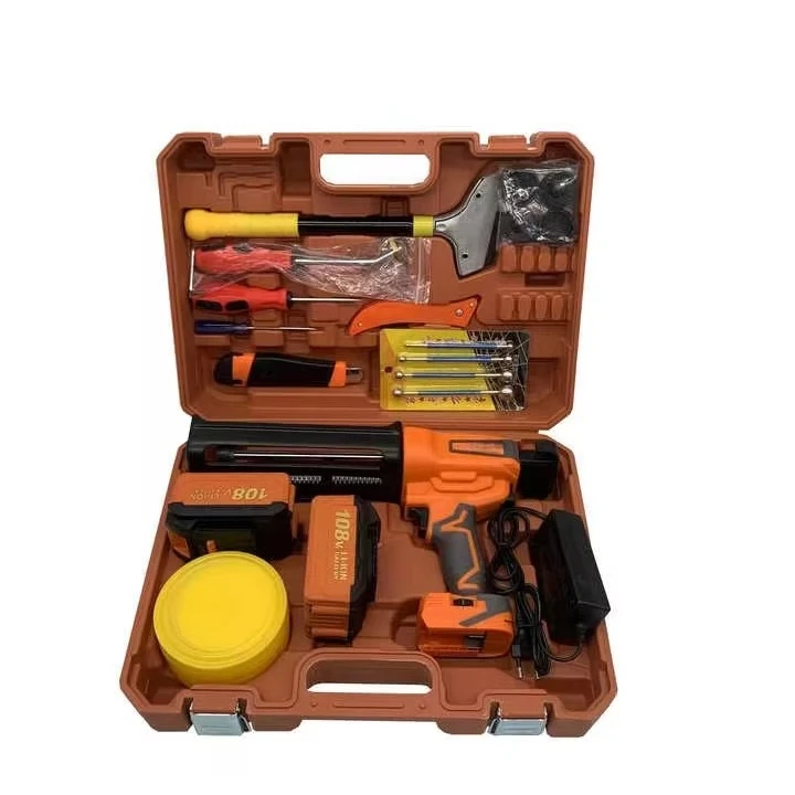 Caulking Gun Wholesale Professional Portable 21v Mini Cordless Electric Double Tube Silicon