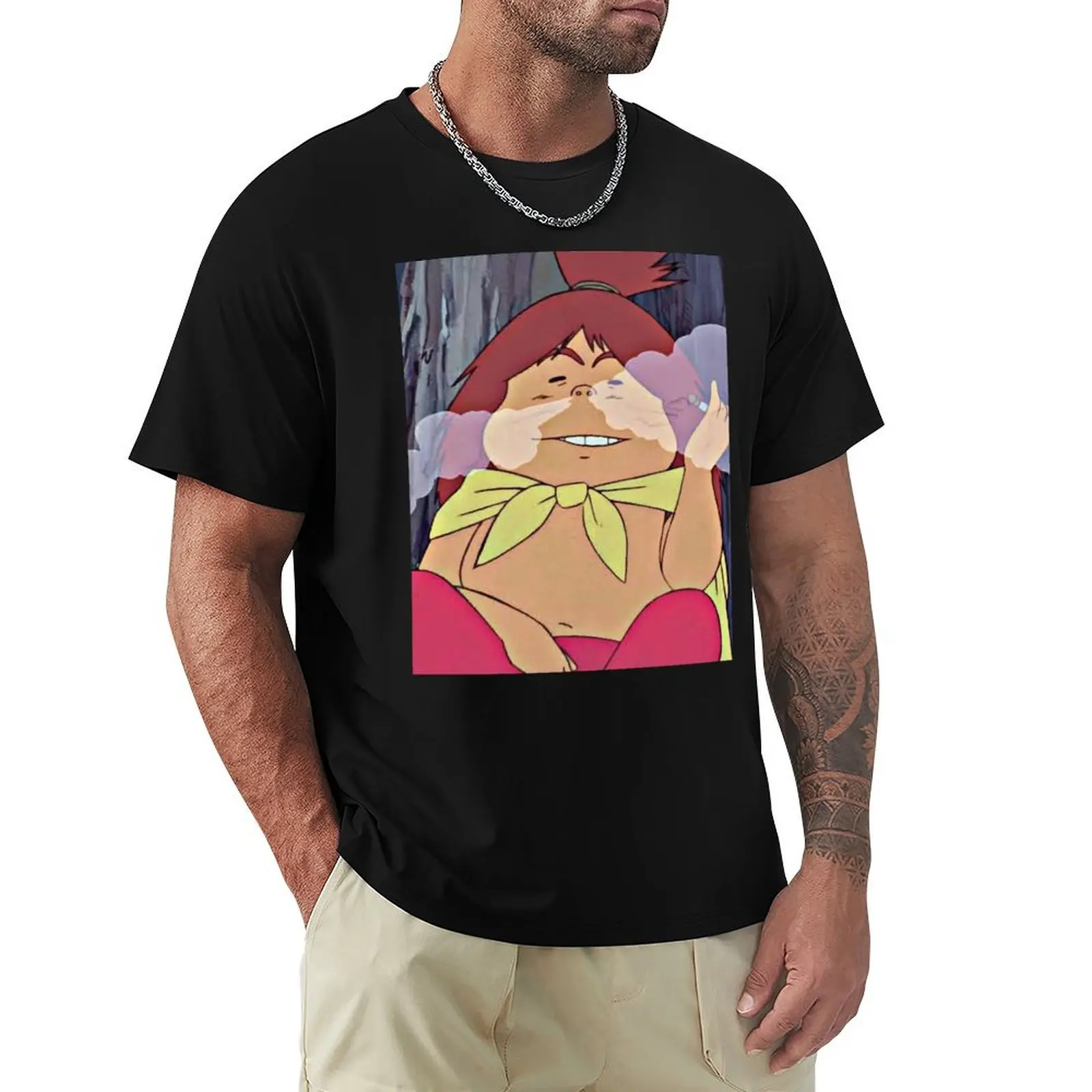 Jimsy future boy conan - character in a science fiction anime serie Graphic T-Shirt Plus Size Quick Dry Sports Tee