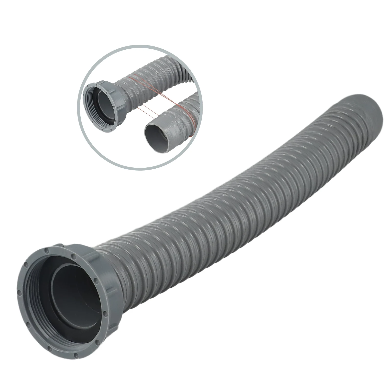 

Комплект для прочистки канализационных труб: бытовые аксессуары для чистки раковин и стоков, шланг для слива, труба для кухонной канализации. Материал: ПП+ПВХ, 40/60/80/100/120 см.