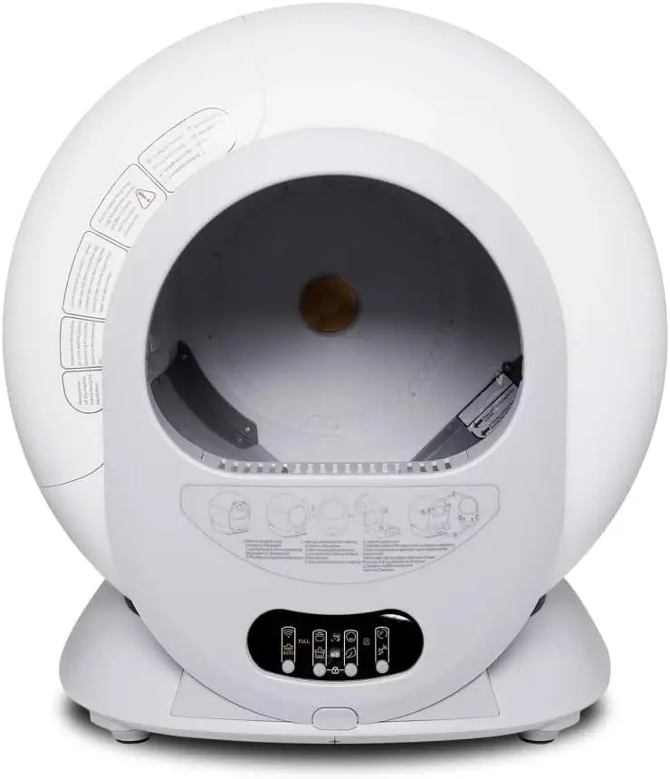 

Smart 65L Automatic Self Cleaning Cat Litter Box with Odor Control Large Capacity for Multiple Cats