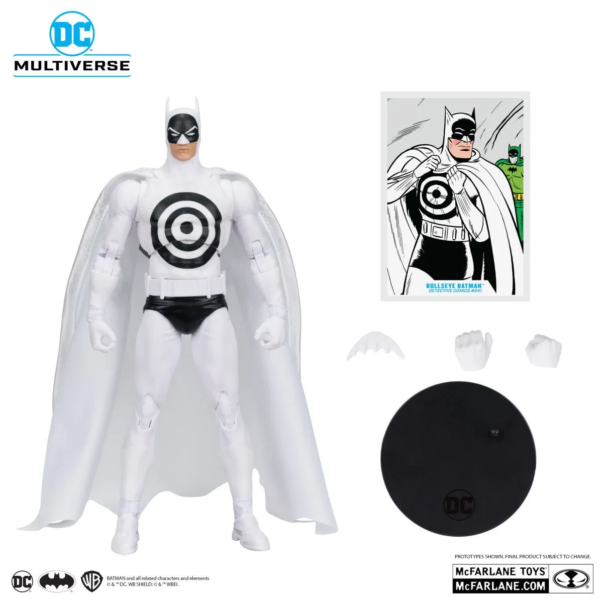 

Genuine in Stock McFarlane DC Series Target-eye Batman Variant 7-inch Movable Figure Free Shipping Kids Gift Model