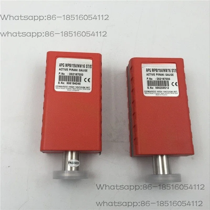 

APG MPB/15V/NW16 ST/ST Disassembly Vacuum Gauge