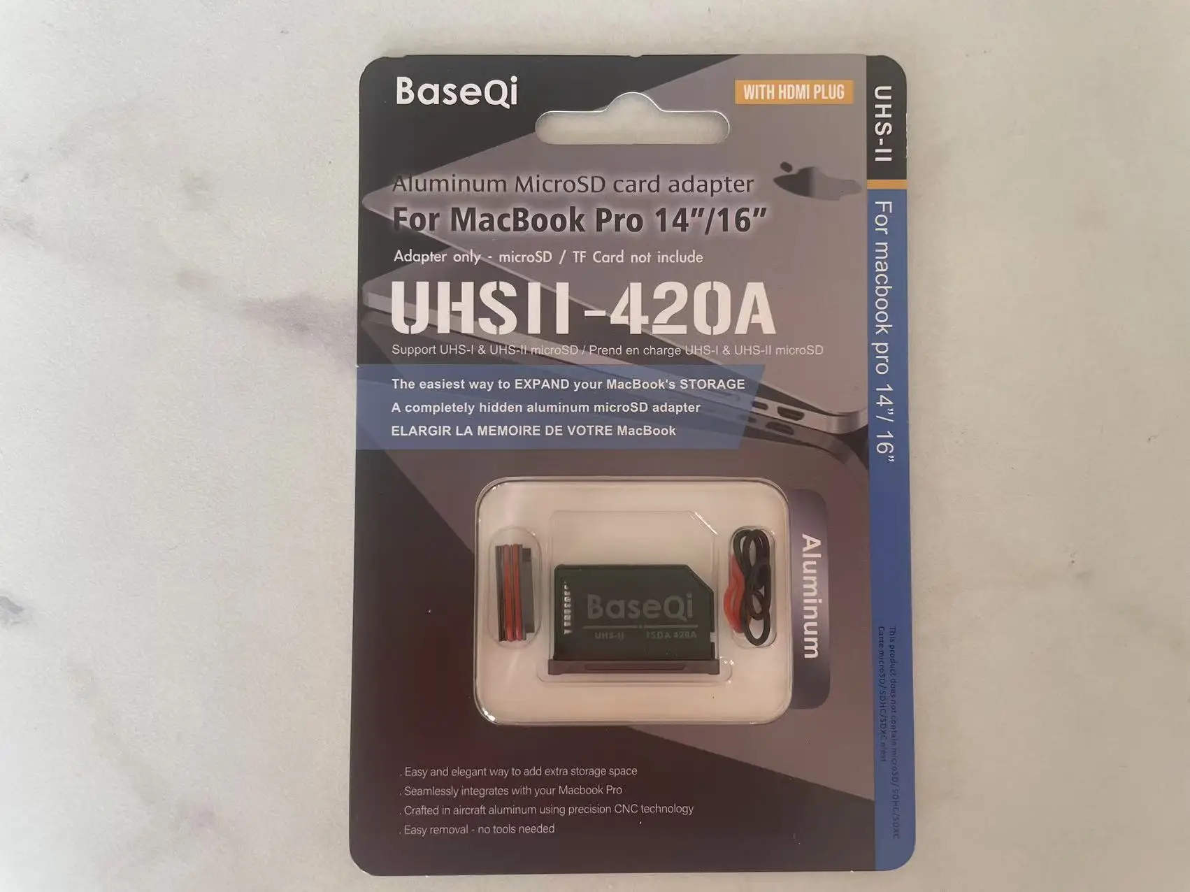 BaseQi MacBook Pro 14インチ/16インチ M1/M2/M3/M4/M5 2025/2024/2023