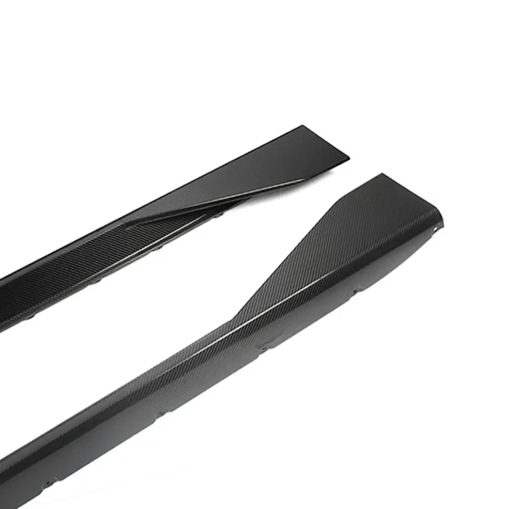 

MP Style M3 M4 100% Dry Carbon Fiber Bumper Side Skirts Car Exterior Accessories for G80 M3 G82 M4 G83 2020up Side Spoiler