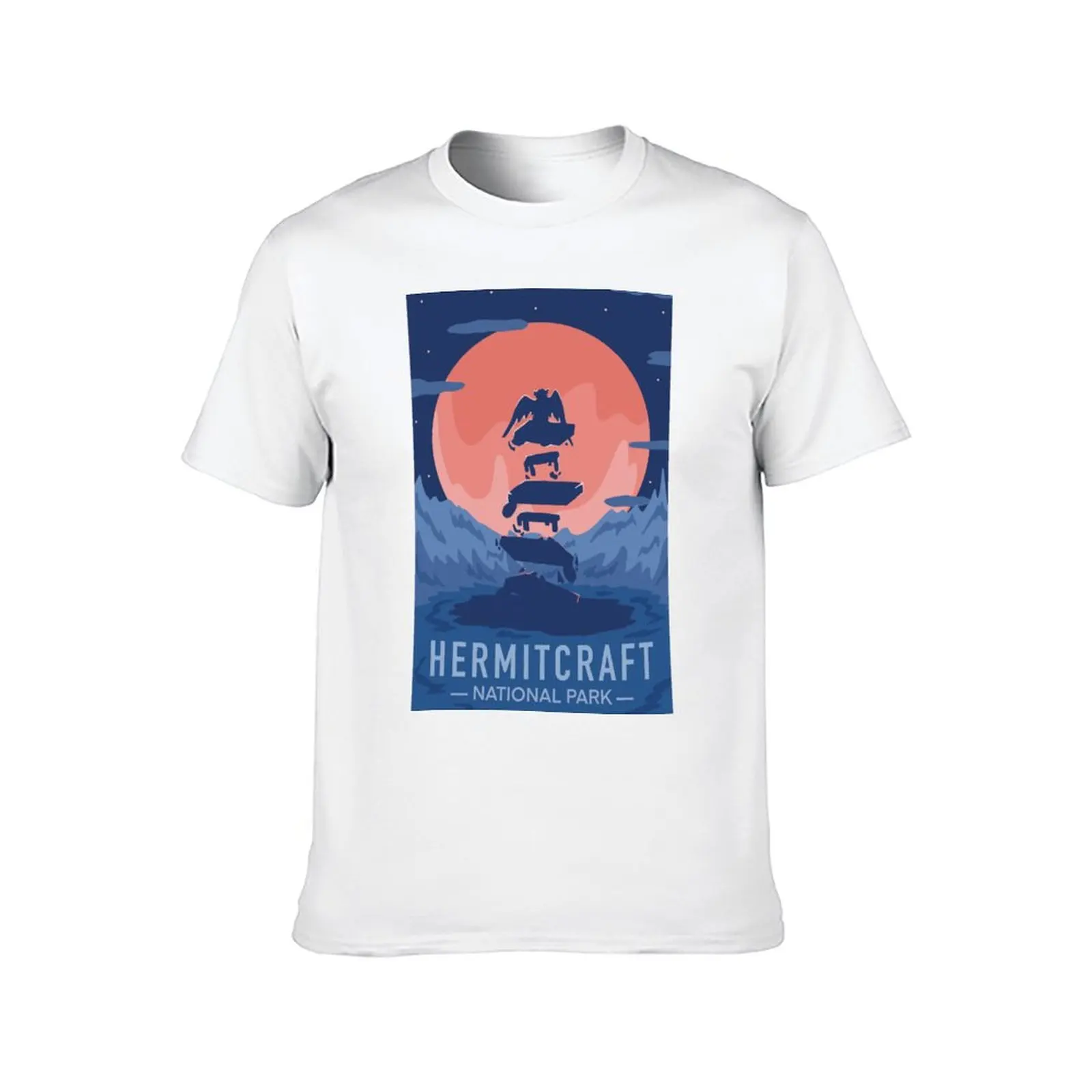 Hermitcraft National Park - Grian T-Shirt Aesthetic clothing plus size clothes compression shirt men