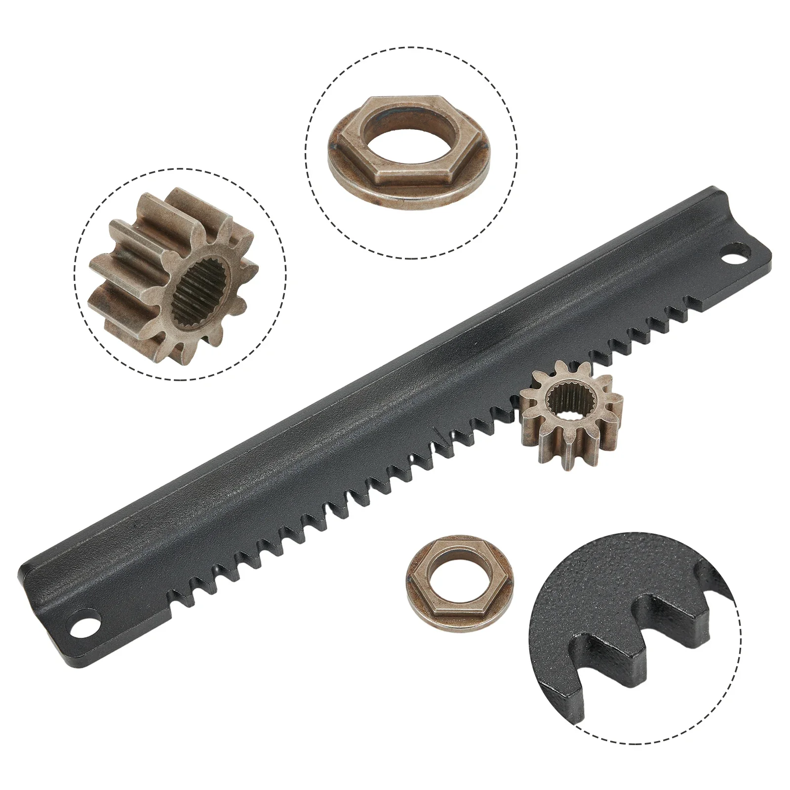 783-06988 Steering Rack Plate Compatible ForMTD 783-06988A With Steering Shaft Pinion Gear Bushing 717-1554 941-0656A 741-0656