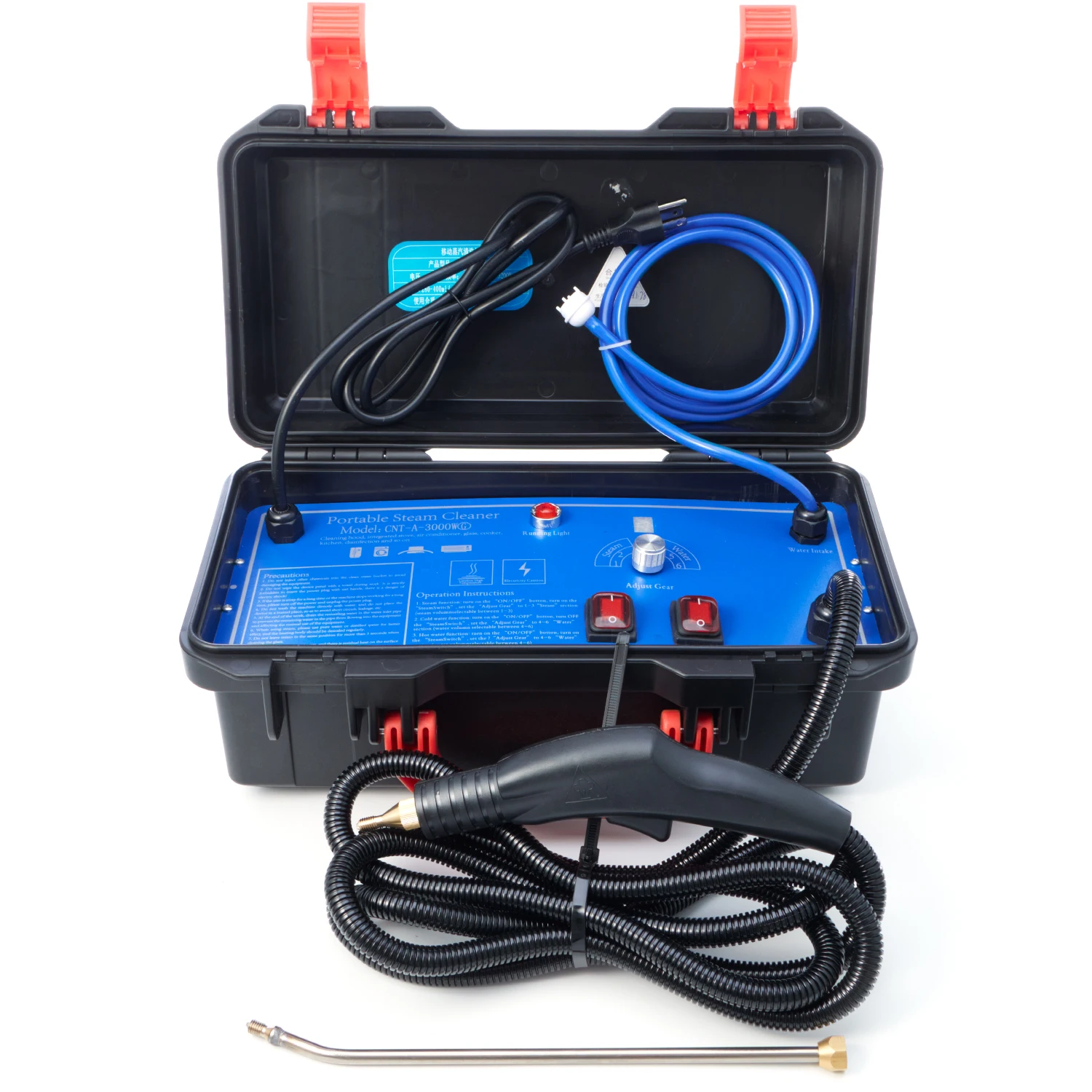 

Hot Sale 6 Gears Adjustable Hot Water High Pressure Cleaner Cleaning Equipment Portable Pressure Steam Cleaner