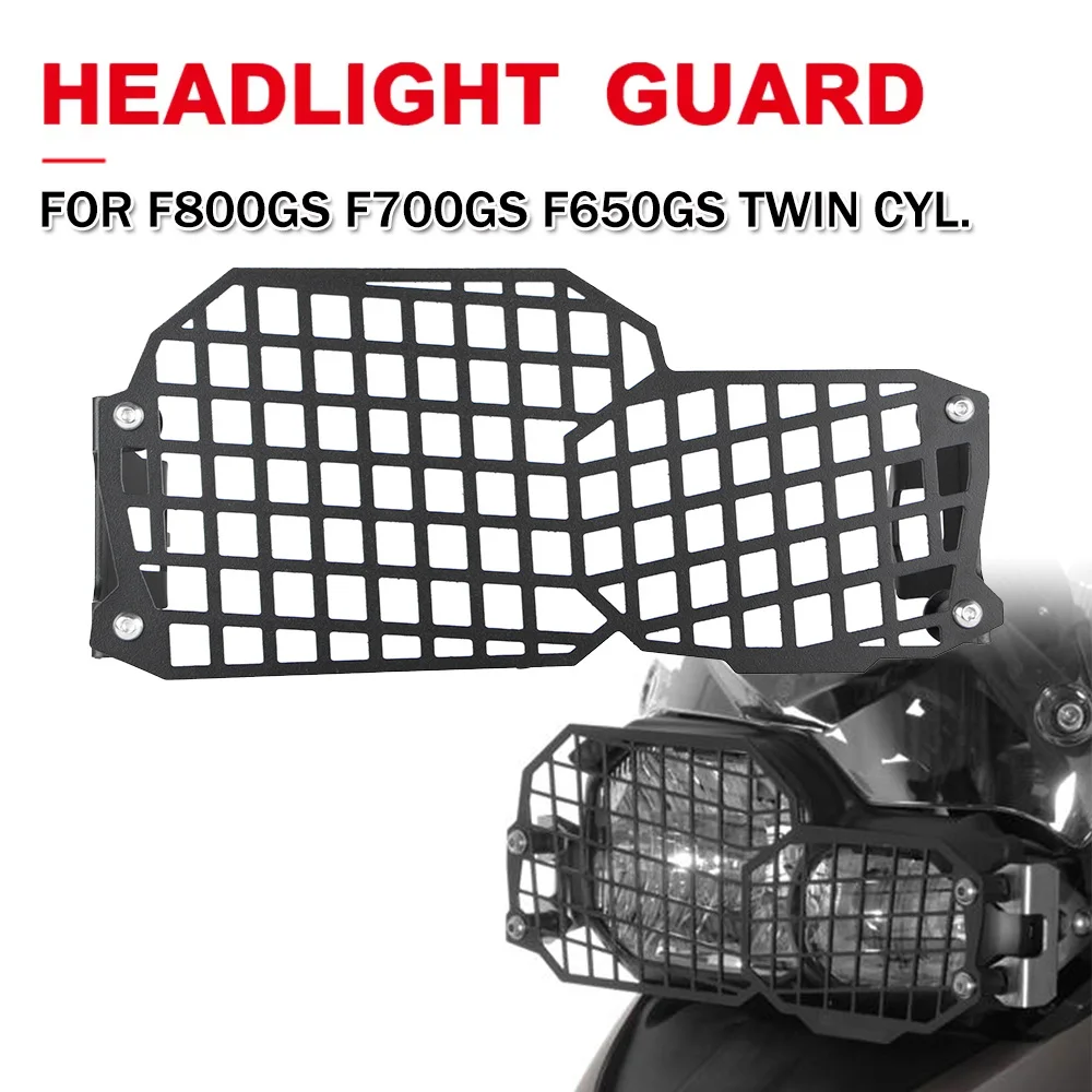 

Motorcycle Headlight Protector Head Light Grille Guard Cover For BMW F800GS F700GS F650GS Twin cyl. F800 F700 F650 GS 2008-2017