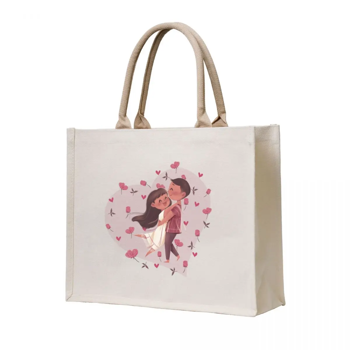 

Knyaw couple Tote Bag tote bags aesthetic Reusable bags Lady bag woman shopping bag