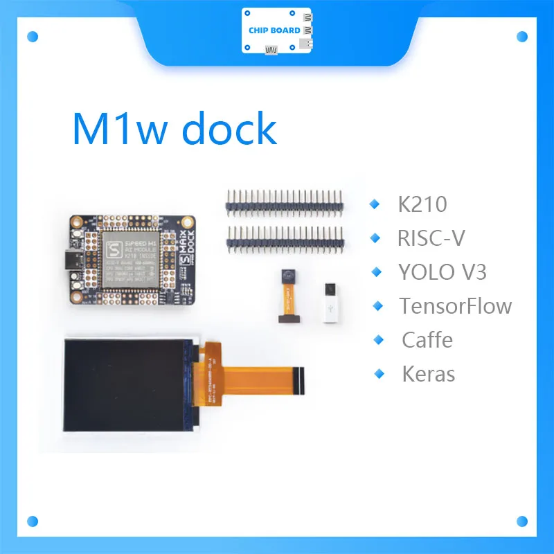 Sipeed M1 M1w dock  K210 Dev. Board 1st RV64 AI board for Edge Computing