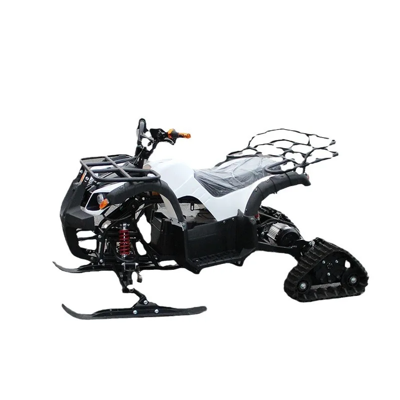 ATV Bulls ATV Snowmobile Four Wheel Track Sleigh Field Electric Adult Two Seat Ice Car