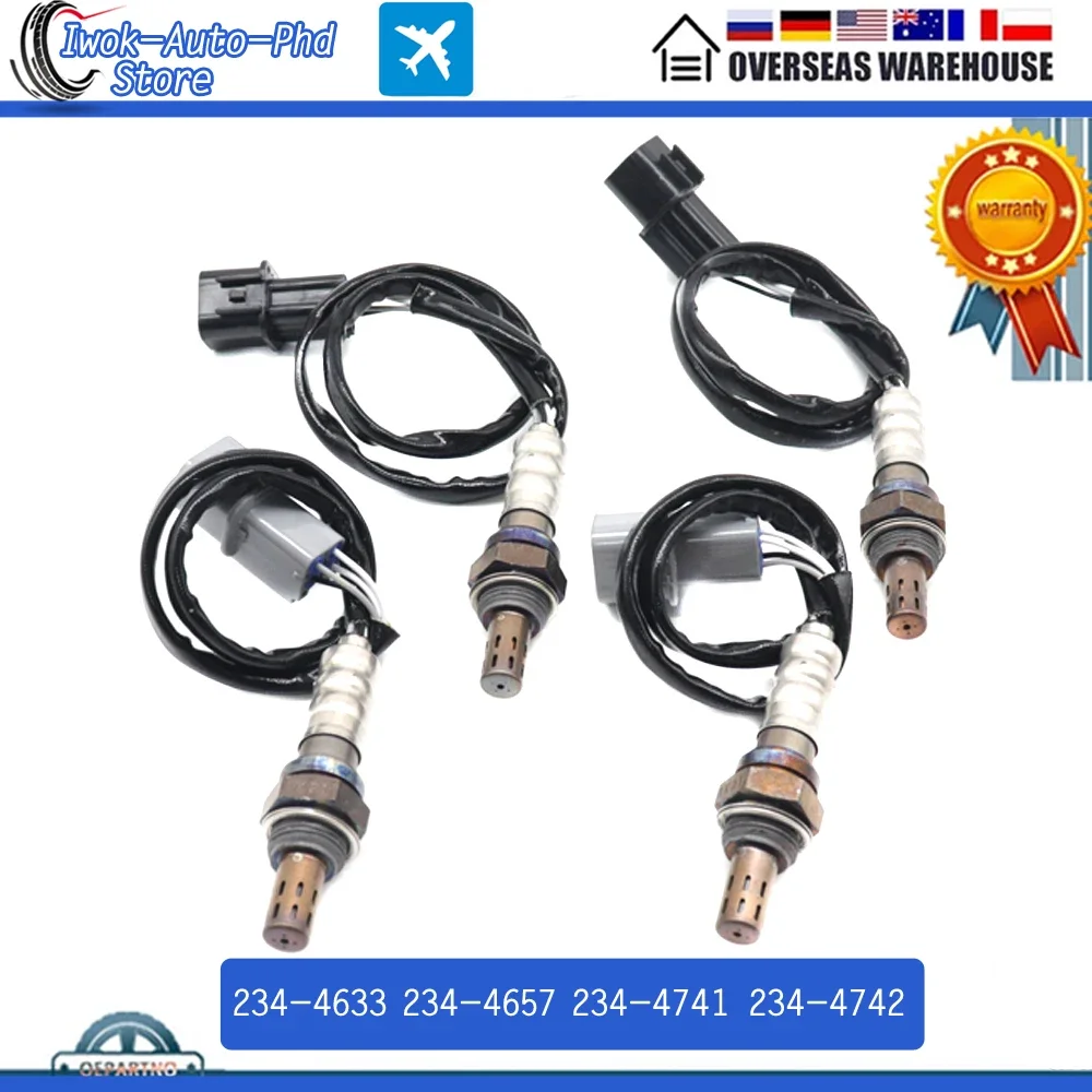 234-4633 234-4657 234-4741 234-4742 Up+Downstream Air Fuel Ratio Lambda O2 Oxygen Sensor For Mitsubishi Montero Sport V6