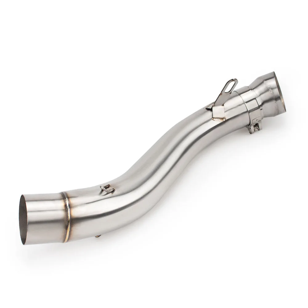 

Выхлопная труба мотоцикла 60 мм, адаптер средней трубы из нержавеющей стали, надеваемая трубка для HONDA CBR650R CBR650F CB650R CB650F 2014-2025