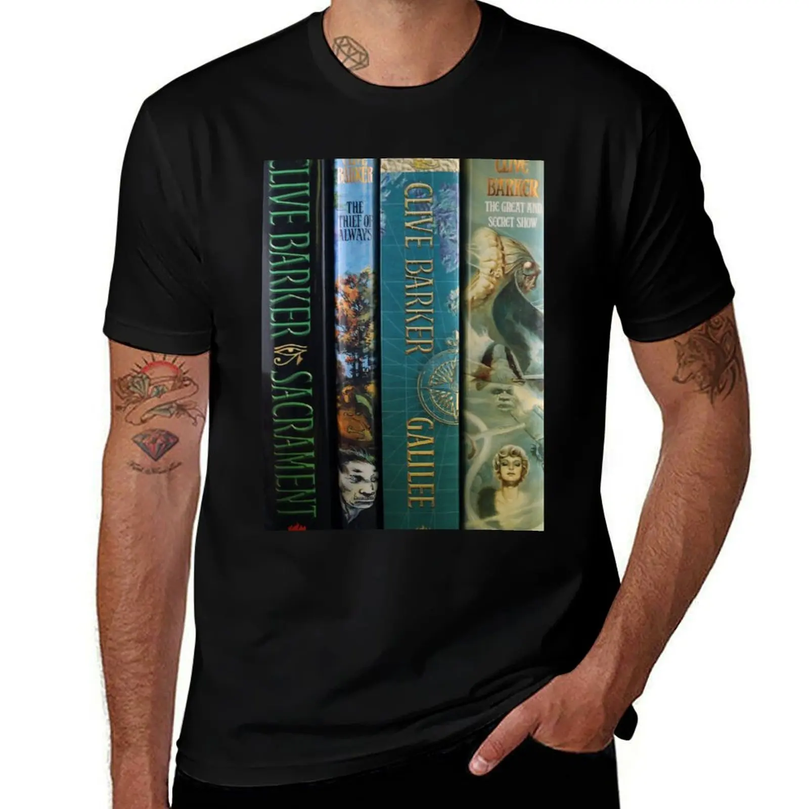 

t man 100% cotton graphic Clive t tshirt Barker cotton shirts HC shirt T-Shirt 100%