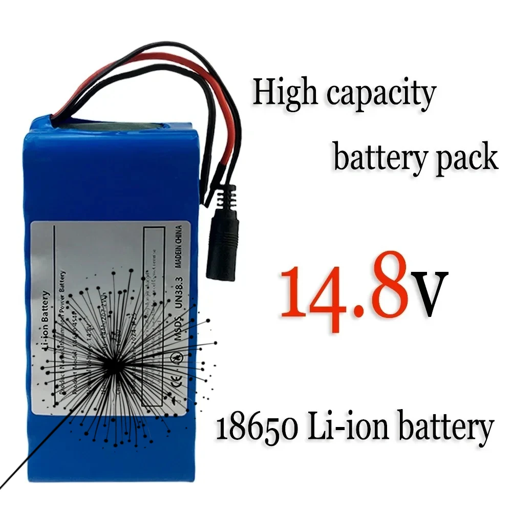 

14.8V 14Ah 18650 Li-ion Power Battery 4S4P 16.8V LED Night Fishing Light Heater Miner's Light Amplifier Battery BMS+Charger