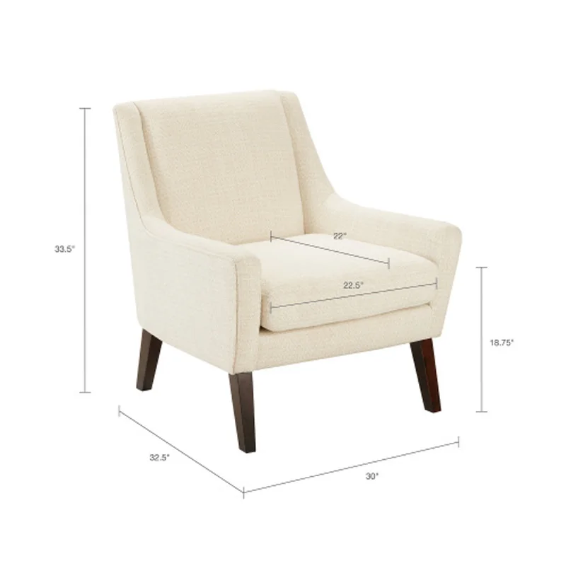 Accent Chair Primary Living Space Upholstery seat High-density foam.All foam filling