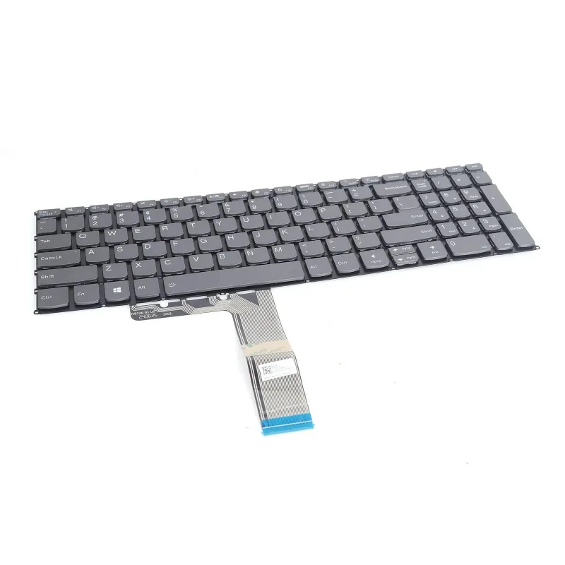 Z US Laptop Keyboard for Lenovo Ideapad 3-15ABA7 3-15IAU7 3- 17ABA7 3-17IAU7 Gray