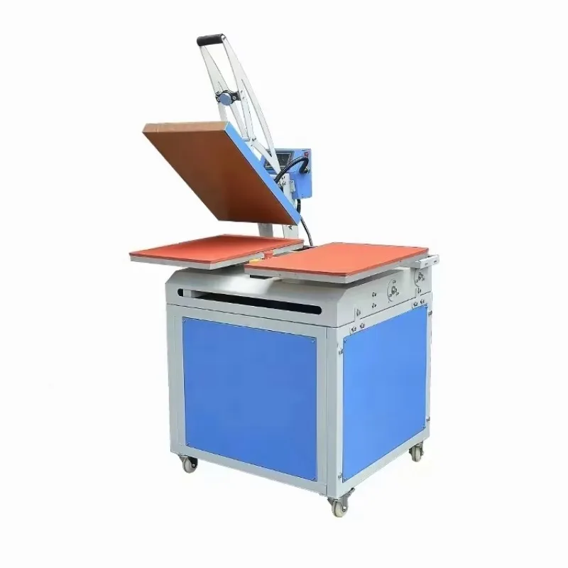 

Manual 2 Station Slide Garment Labels Heat Press Machines