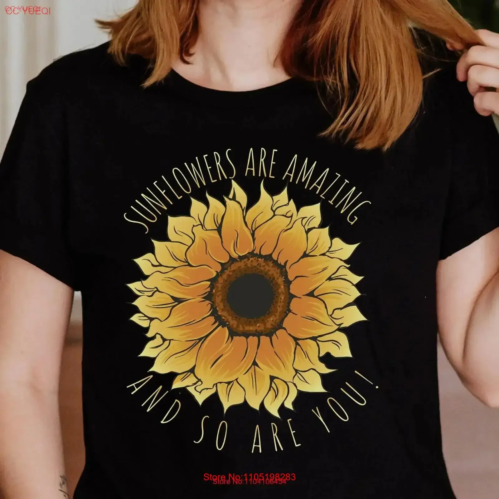

Футболка с подсолнухом Cottagecore для мамы, цветочный полевой цветок, садоводство, любитель растений, женская винтажная стираная мужская модная удобная футболка