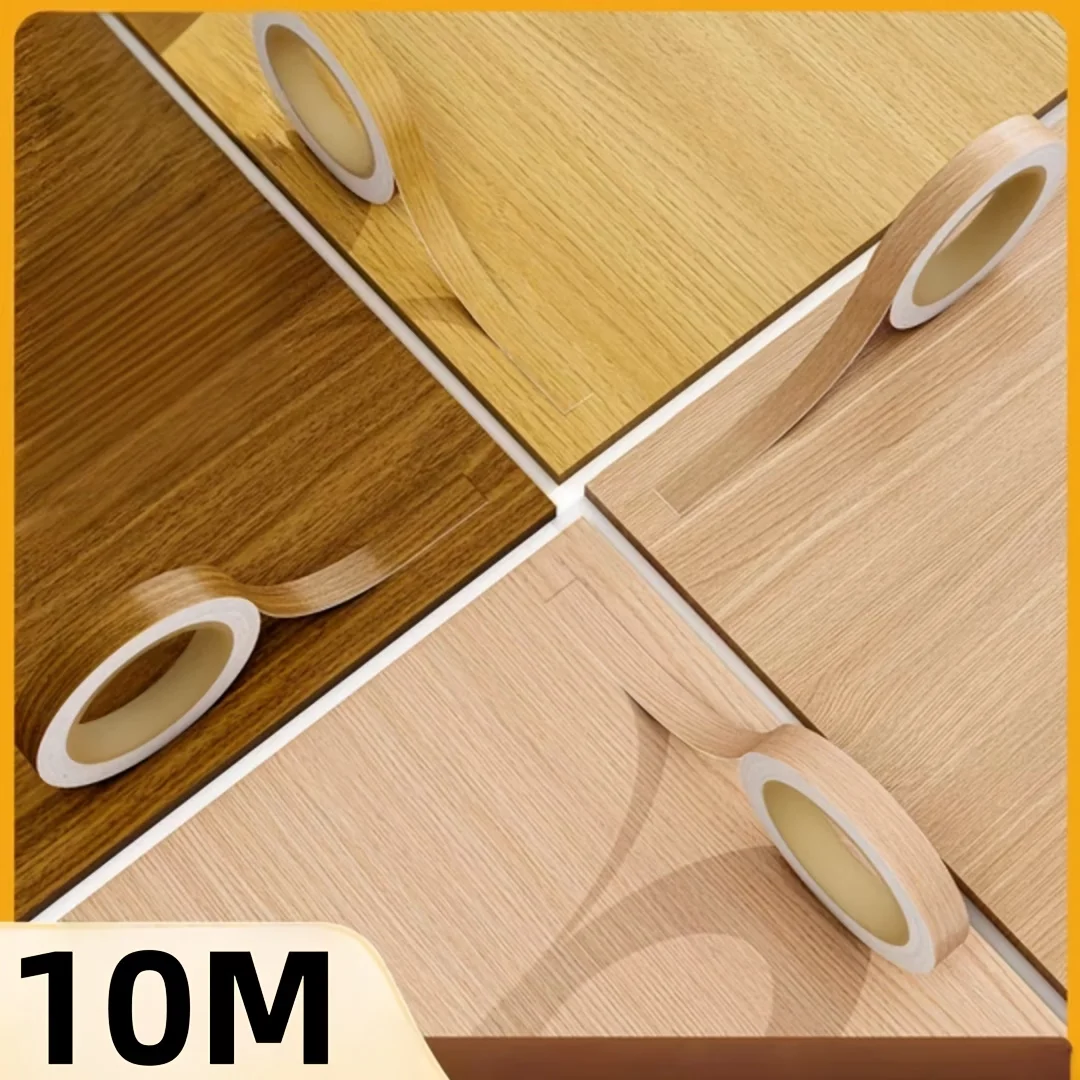 1 Roll Luxurious Wood Grain Furniture Edge Trim, Self-Adhesive Edge Strip,  Ideal for Desktop, Wooden Boards & Photo Frames
