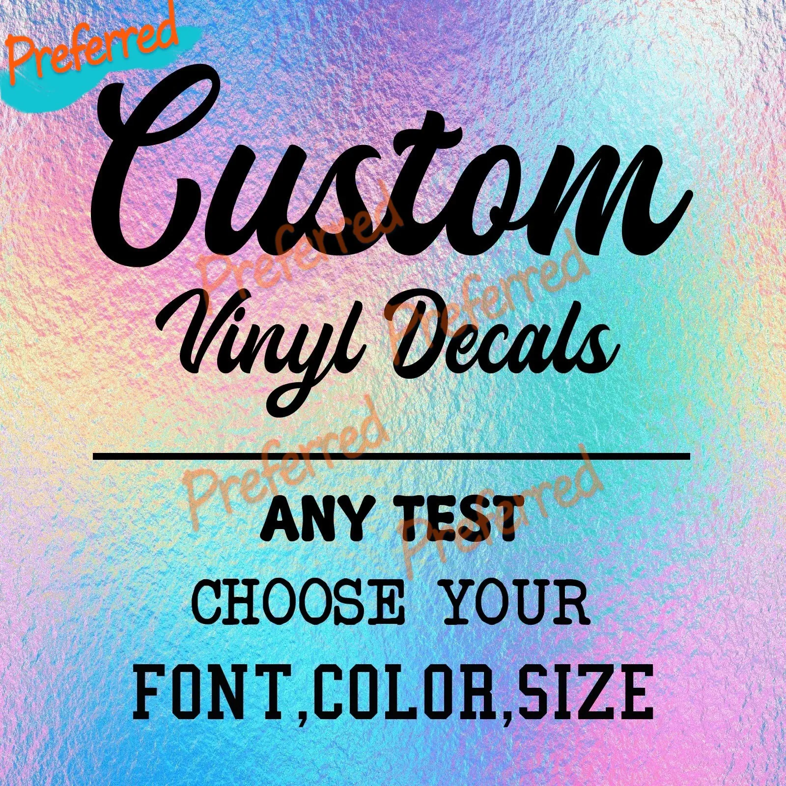 Personalisierte Vinyl-Aufkleber mit Gravur, Individuelle Sticker, Beliebiger Text oder Logo, Jeder Name, Wasserfester Aufkleber, Benutzerdefinierter Text