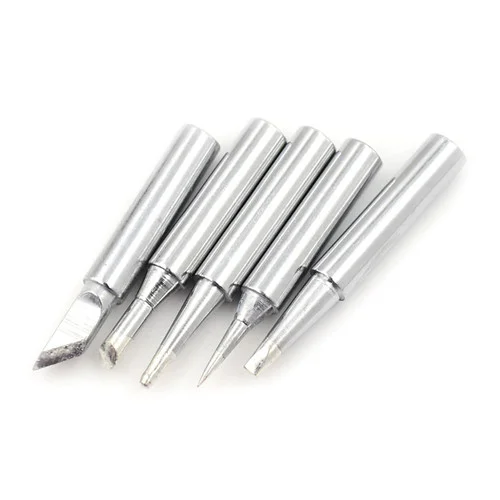 

daily5pcs 936 Electric Brass Soldering Irons Tip Solder Station Conical Bevel TipDaily products