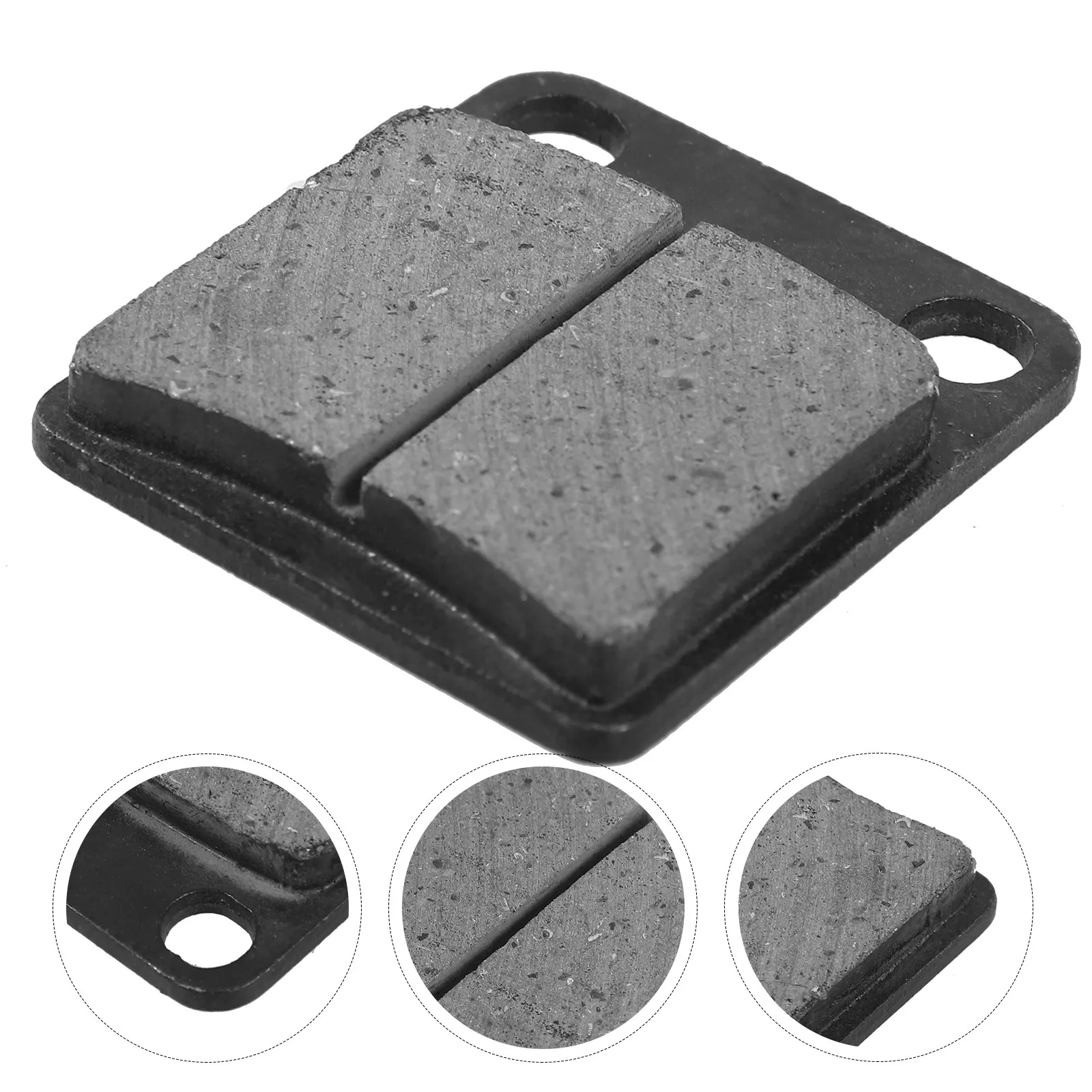 1Pair Rear Disc Brake Pads Motorcycle Brake Pad Set Stable Braking Performance Easy Installation for Motorcycles Off