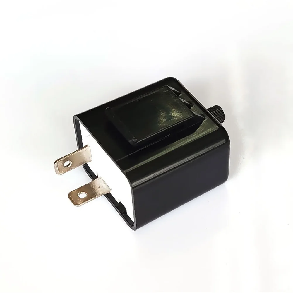 12V Adjustable Frequency Relay LED Flasher Turn Signal Indicator Motorcycle Fix Turn Signal Flasher Motorcycle Flasher Accessory