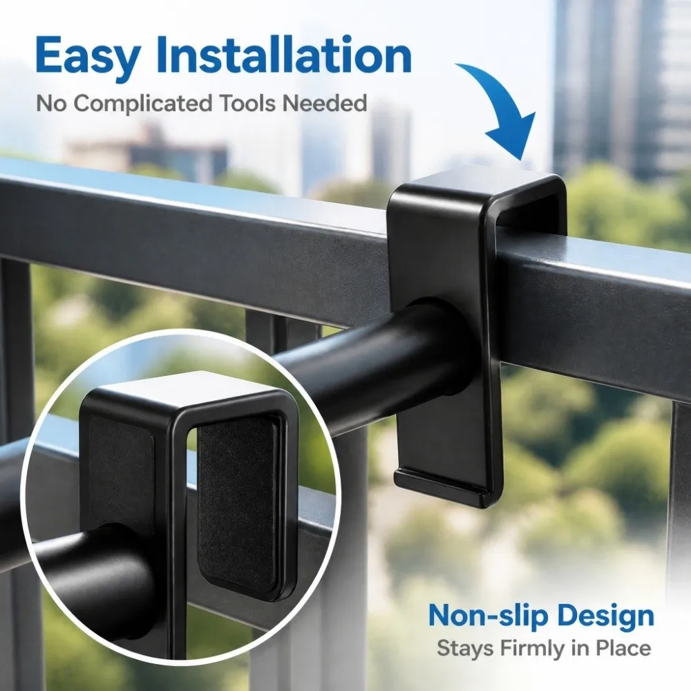 Sturdy Structure Hanging Storage Rack Easy To Install Reliable Load Bearing Suspended Holder Flexible Storage Space Saving