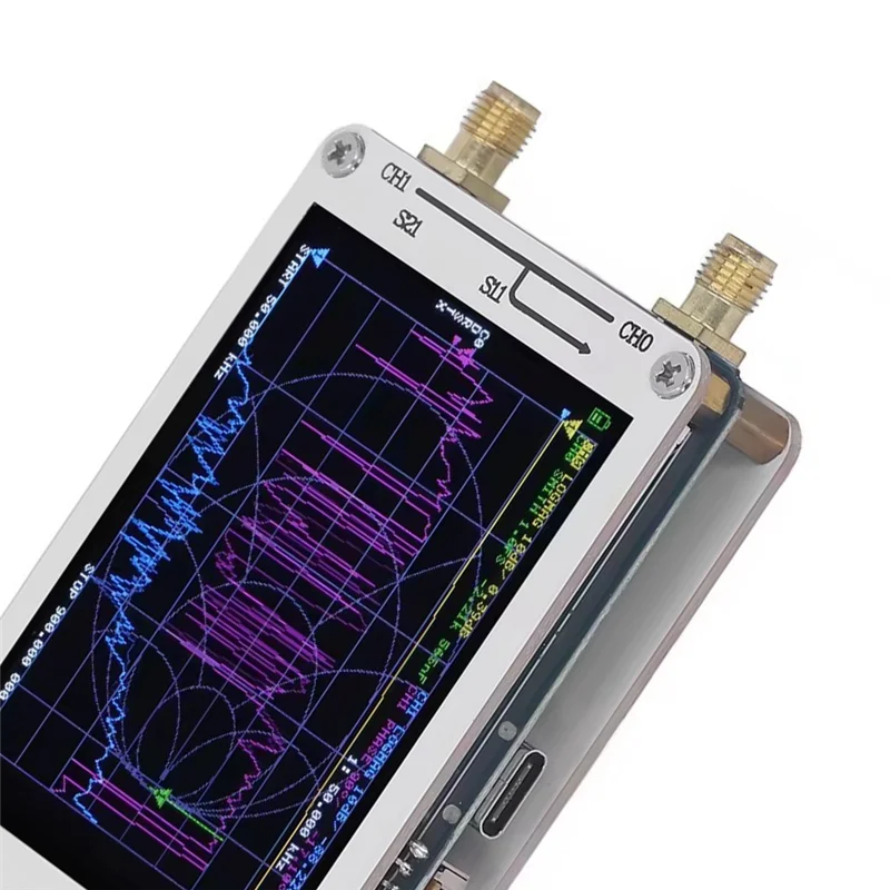 

ABPQ-Vector Network Analyzer 50K-900M Antenna Analyzer Network Cable Tester 2.8 Inch Network Tools Spare Parts
