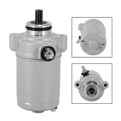 Motorcycle Starter Motor For Bajaj V12 V15 2016-2017-2018 OEM:JH351600 JH351601