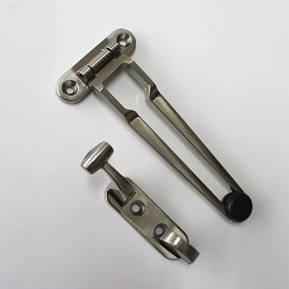 Door anti-theft buckle, zinc alloy room door, hotel specific anti lock buckle, solid bolt door bolt