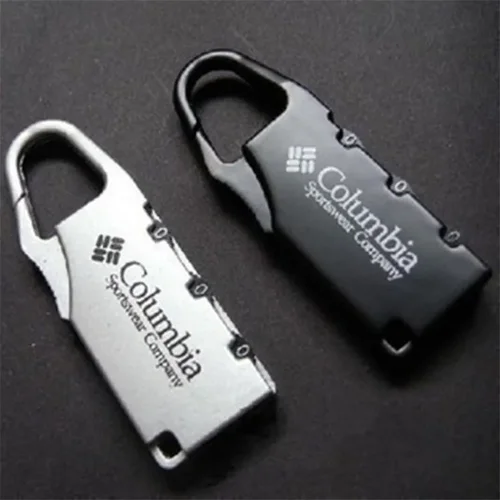 Imagen 2 del producto Candado de aleación con combinación de número de código, candado de equipaje para bolso con cremallera, mochila, bolso, cajón, gabinete, herramientas de bloqueo de equipaje