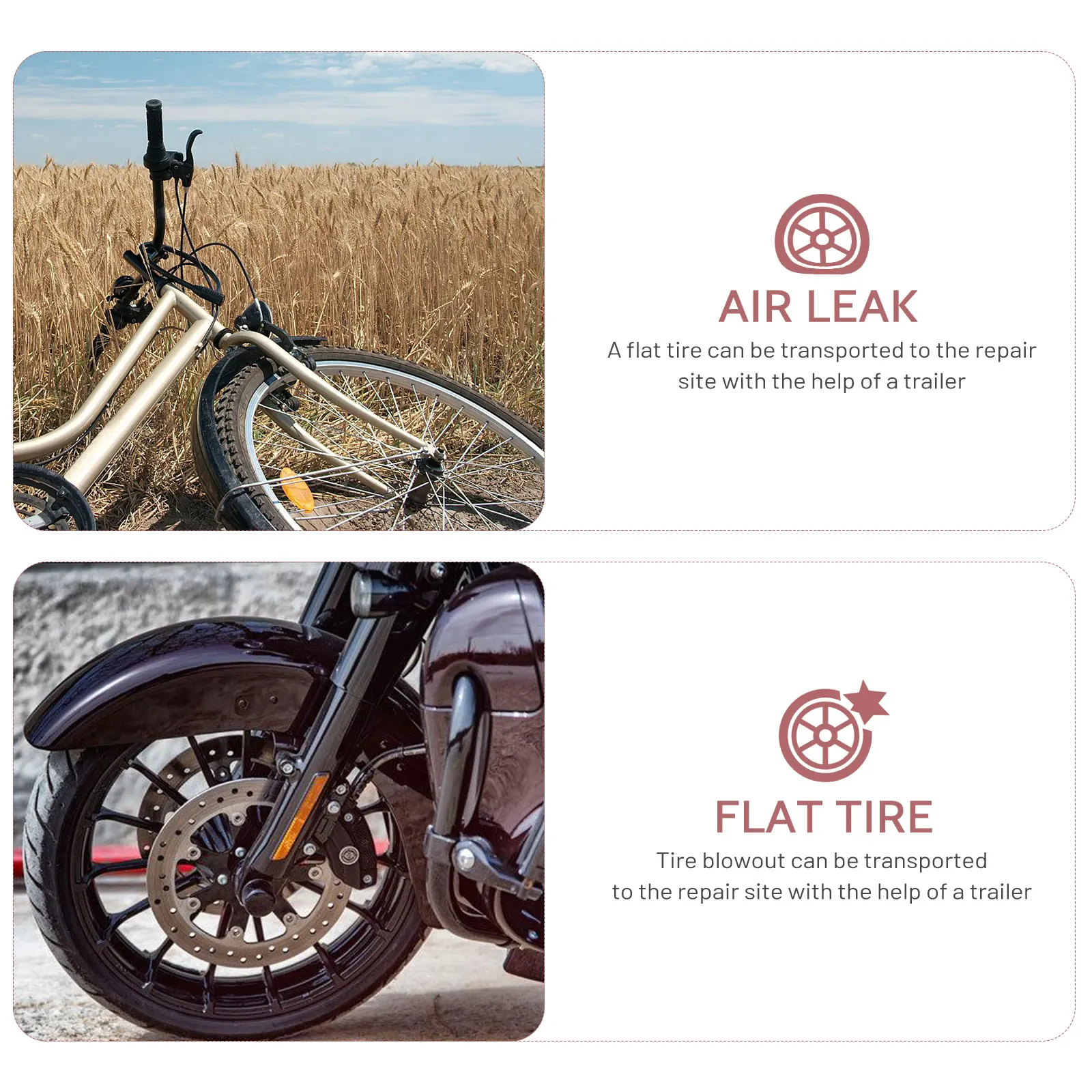 

Electric Vehicle Trailer Car Dolly Mover Moving Tool Rubber Wheel Compact Portable Efficient Practical Tire Repair Vehicle