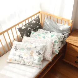 30x50cm Baby Pillows And Cases For Children Cotton Pillowcase and Pillow Core Cartoon Pattern Pillow Cover For Kids Boys Girls