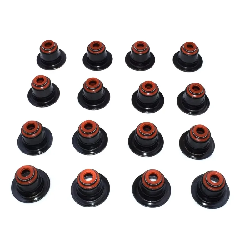 Car 16PCS Valve Stem Seal Repair Kit OEM 11340029751 For BMW E46 E90 E60 E64 E65 E66 545i 550i 745i 316i 318i 320i N46 N62