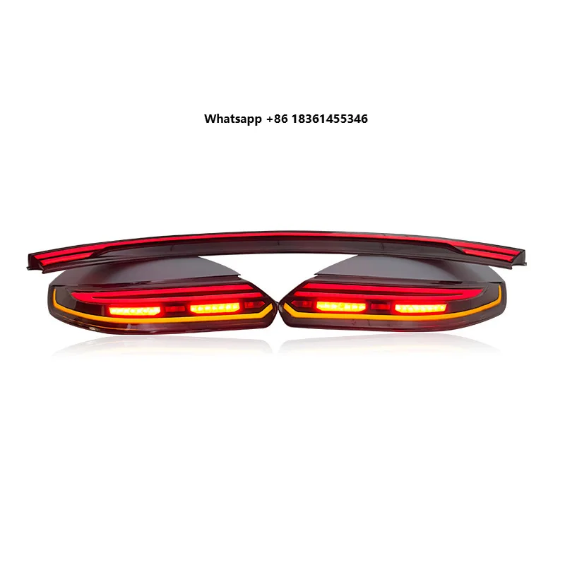

For Panamera taillights through taillights old Panamera 970 upgraded to new 971 LED running and turn signals 2014-2016