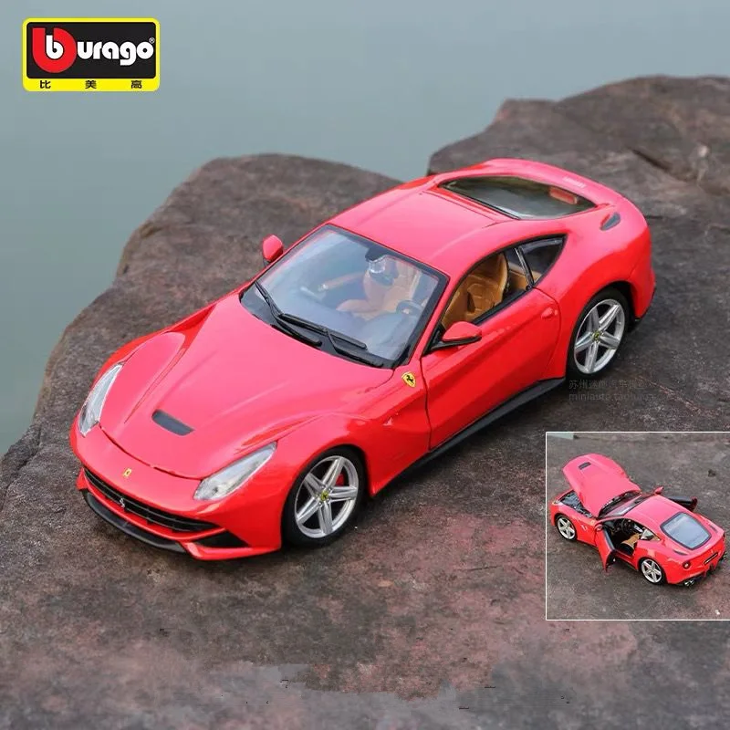 

Bburago 1:24 Ferrari F12 Berlinetta, модель спортивного автомобиля из сплава, литая под давлением металлическая гоночная машина, модель автомобиля, высокая имитация, детская игрушка в подарок