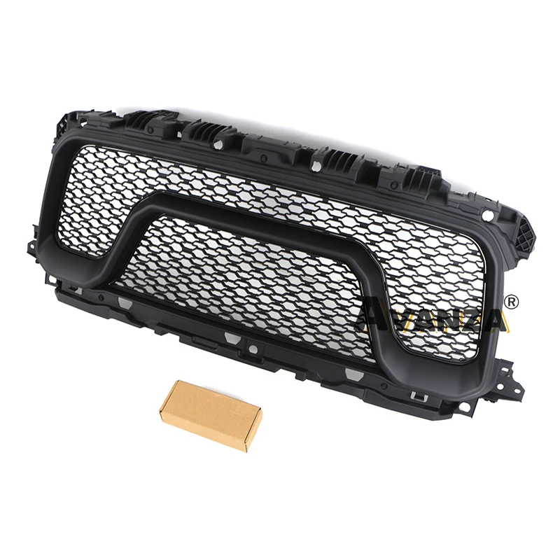 قطع غيار السيارات شواء RAM 2500 مع أضواء Led المصد الأمامي مصبغة تعديل الملحقات الديكور ل دودج RAM2500 2019-2023