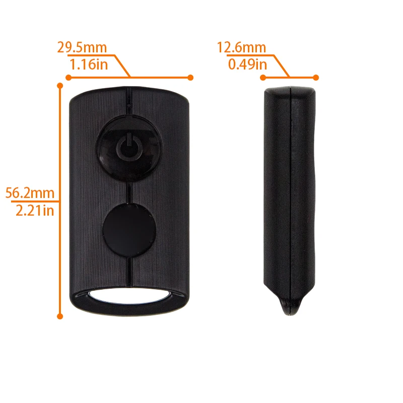 433MHz ID49 Chip Motorcycle Remote Control Key Scooter Key Fob For YAMAHA XMAX XMAX300 NVX NVX155 AEROX JAUNS QBIX