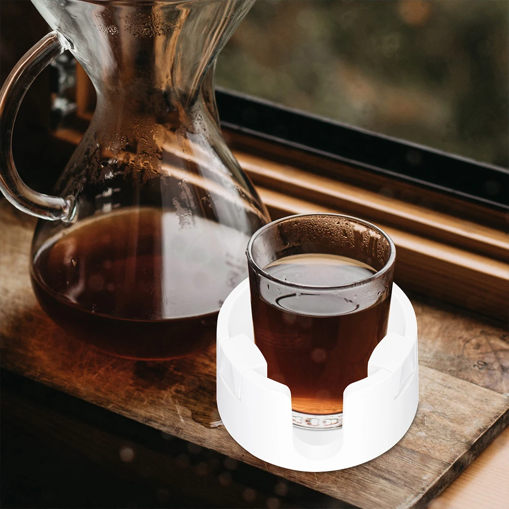 

2pcs Desk Cup Holder Spill Proof Anti-Spill Bottle Stand For Office Car Sofa Couch Table Boat Compact Beverage Holder Glass