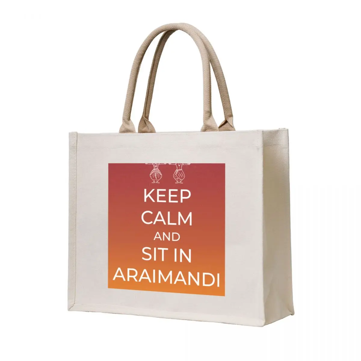 

Keep Calm and Sit in Araimandi (Color) Tote Bag tote bag woman Canvas shoulder bag sacs de shopping woman shopping